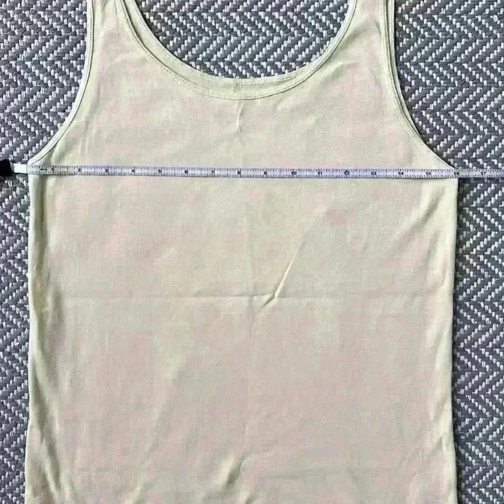 Eileen Fisher organic cotton slim fit long length tank size L - Picture 6 of 7